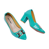 WOMEN PUMP BLOCK HEEL