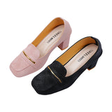 WOMEN PUMP BLOCK HEEL