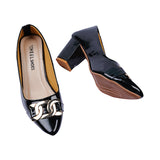 WOMEN PUMP BLOCK HEEL